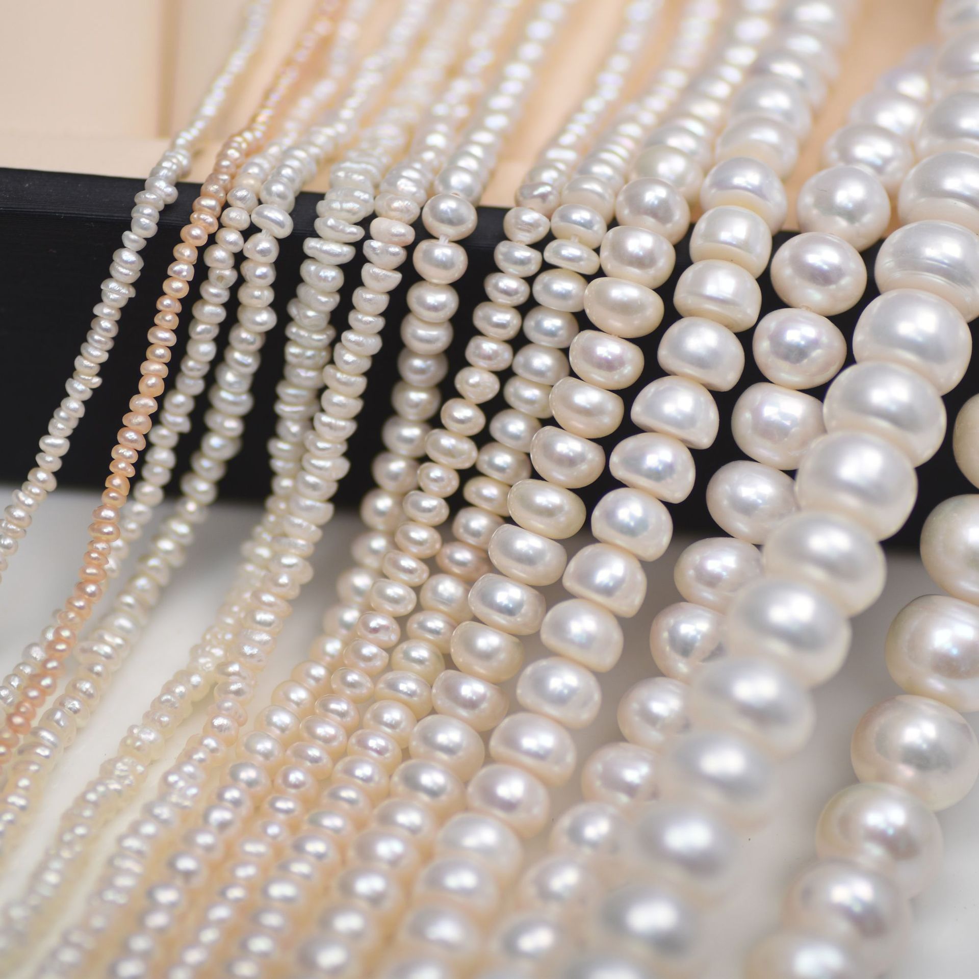 巴洛克珍珠串珠diy配饰珠子散珠扁珠异形天然淡水珍珠半成品配件详情1