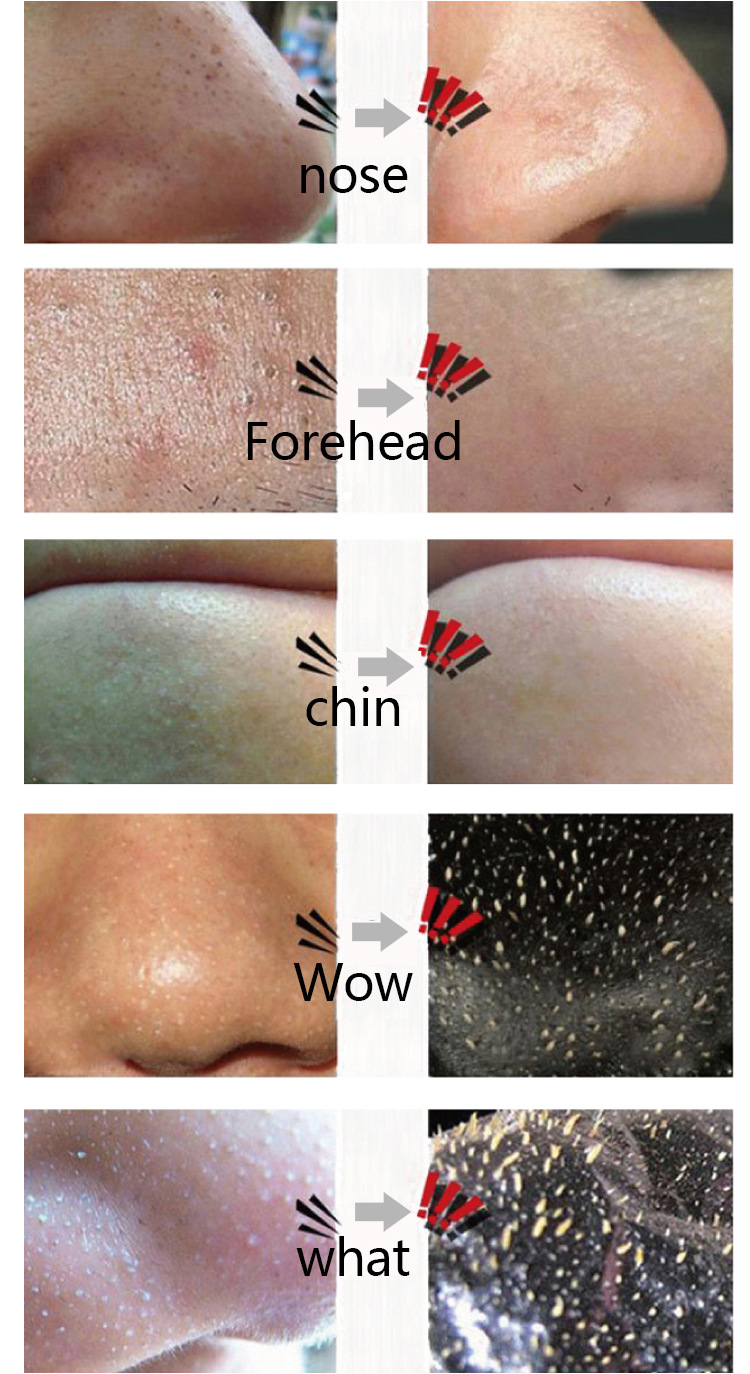 Cross-border export of bamboo charcoal peel-off nasal masks for blackhead removal and cleansing, 120g, exclusively for foreign trade wholesale pic 8