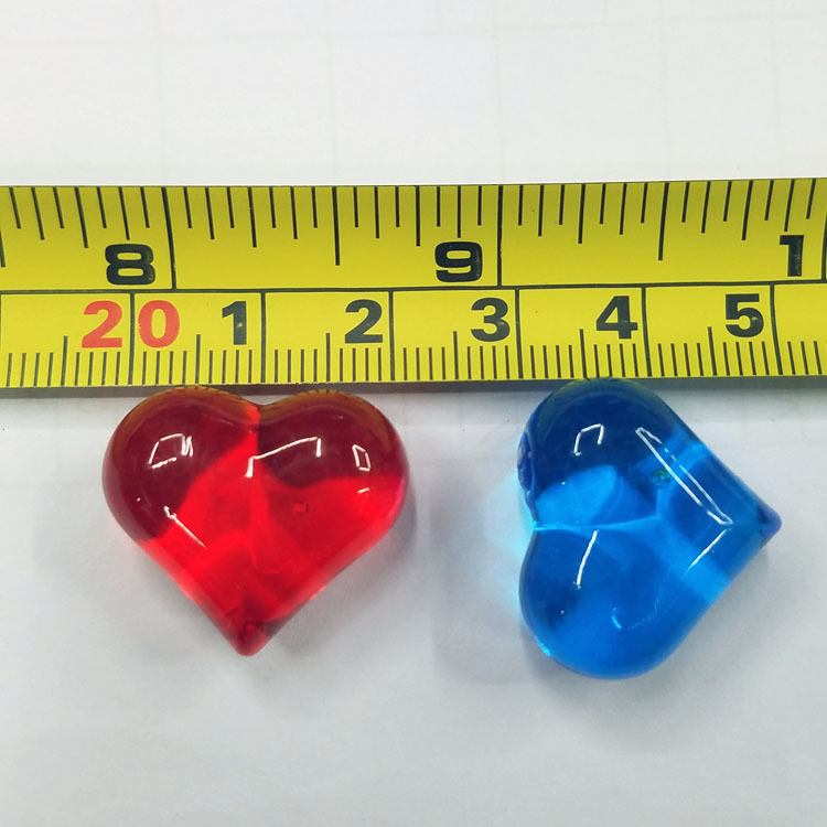 Wholesale of heart dolphin fish plastic beads, acrylic stone ice cubes, Baojie Aquarium decorations in multiple colors and styles pic 14