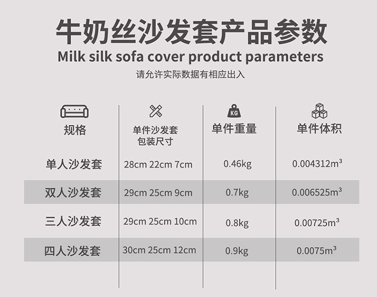 Two-seater and three-seater set sofa, fully covered with fabric, sofa cover, sofa cushion, full cover, universal leather, solid color sand release pic 1