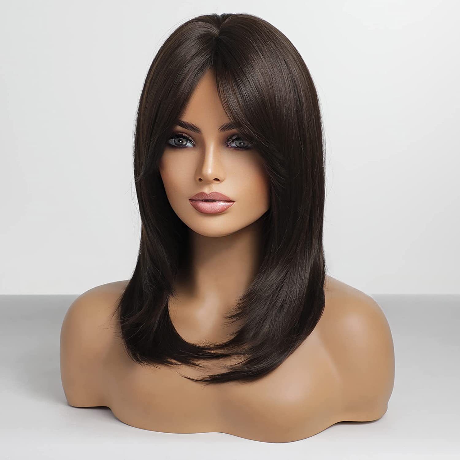 Wholesale and customization of long straight wigs for European and American women from the original manufacturer pic 7