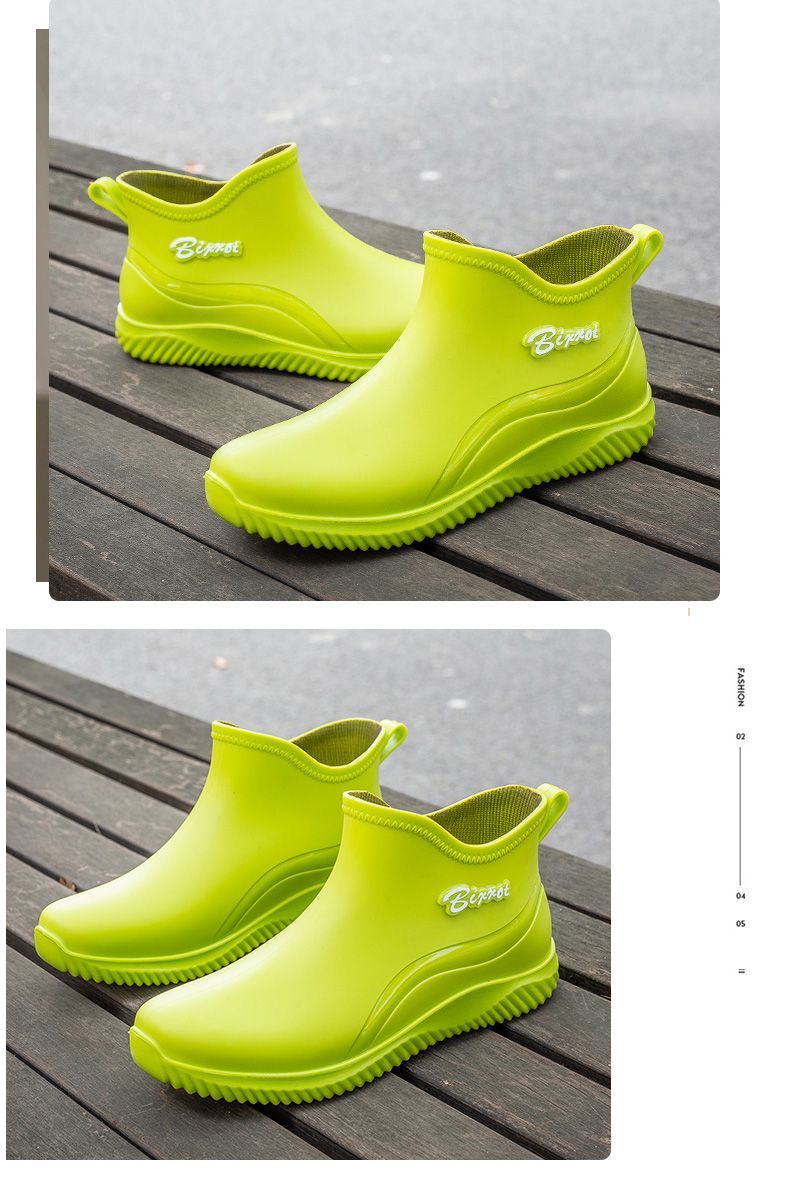 一件代发2024春秋雨鞋水鞋低帮防水雨靴情侣防滑男女士钓鱼胶鞋详情25