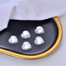 不锈钢双耳不钩线D型爪压克力金属装饰花托 手缝钻金属花托分销详情5