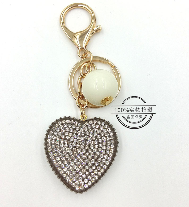 满钻爱心 满钻心形棒棒糖 爱心糖果饰品 爱心棒棒糖详情9