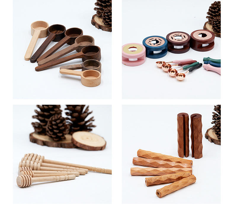 厂家直供实木木棒榉木圆棒黑胡桃实木圆棒瑜伽开背木棍详情9