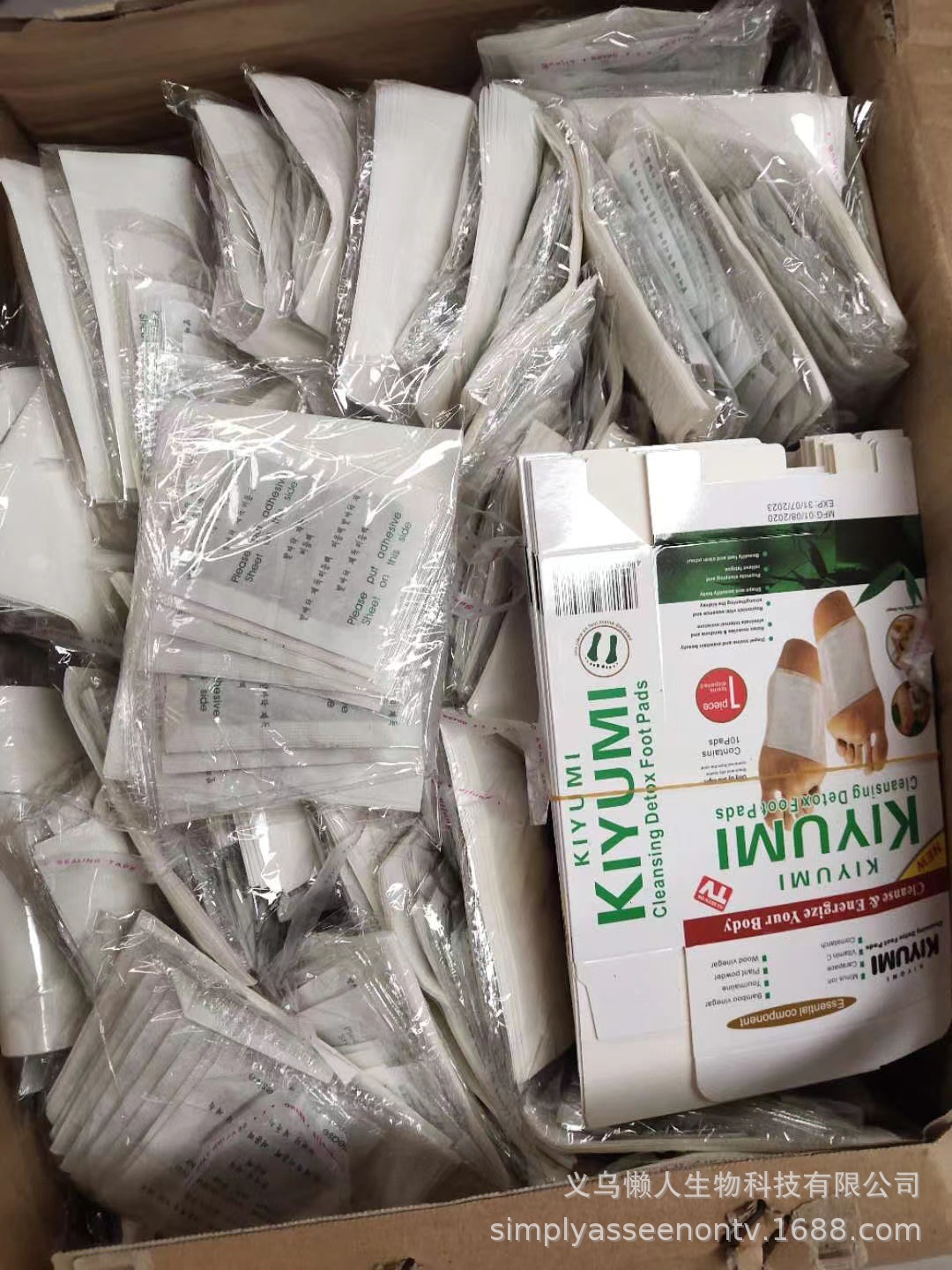 kinoki Korean version foot patches for lazy people, Korean bamboo vinegar foot patch film wholesale pic 21