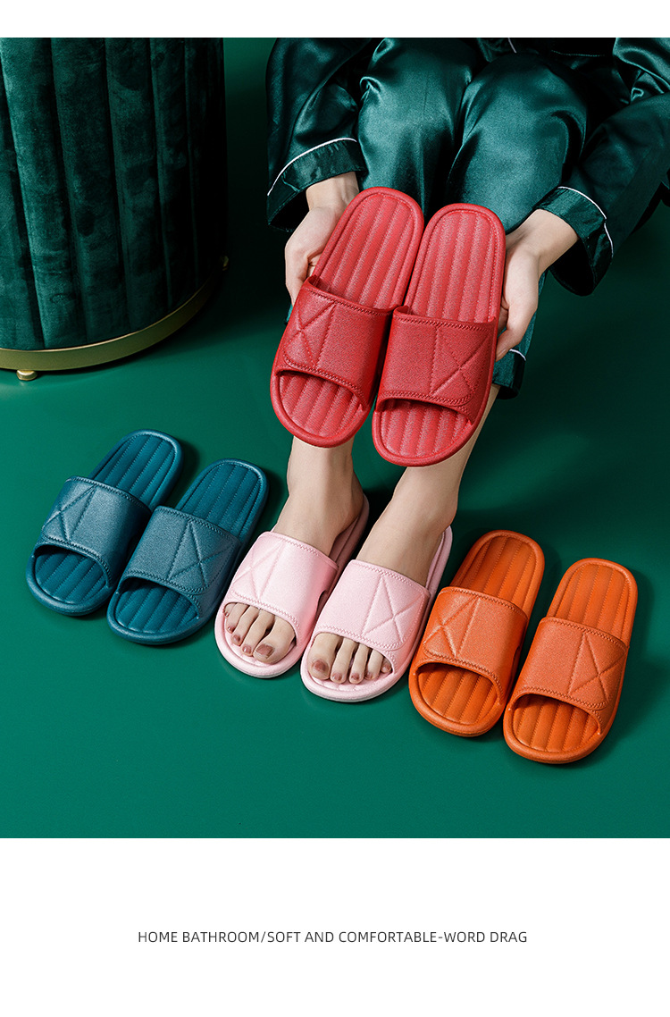 酒店拖鞋定制logo浴室卫生间洗澡厚底夏季男女士室内居家用凉拖鞋详情6