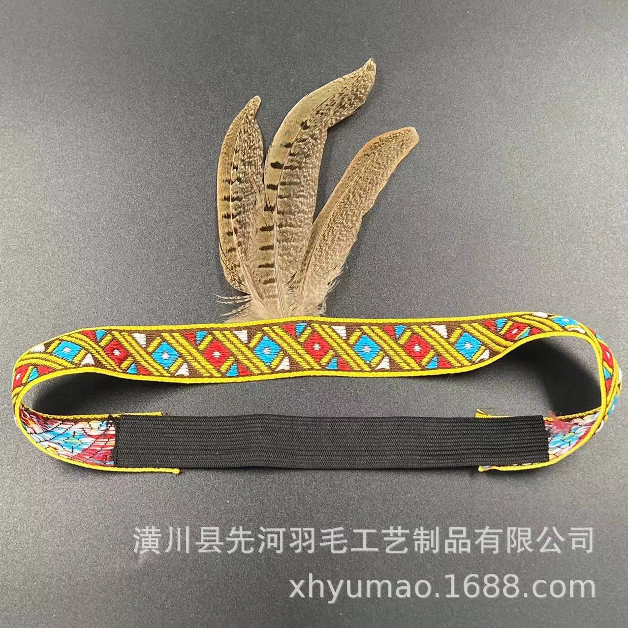 厂家直销鸡尾印第安头带非洲异国风情头饰舞台表演节日聚会服装详情7