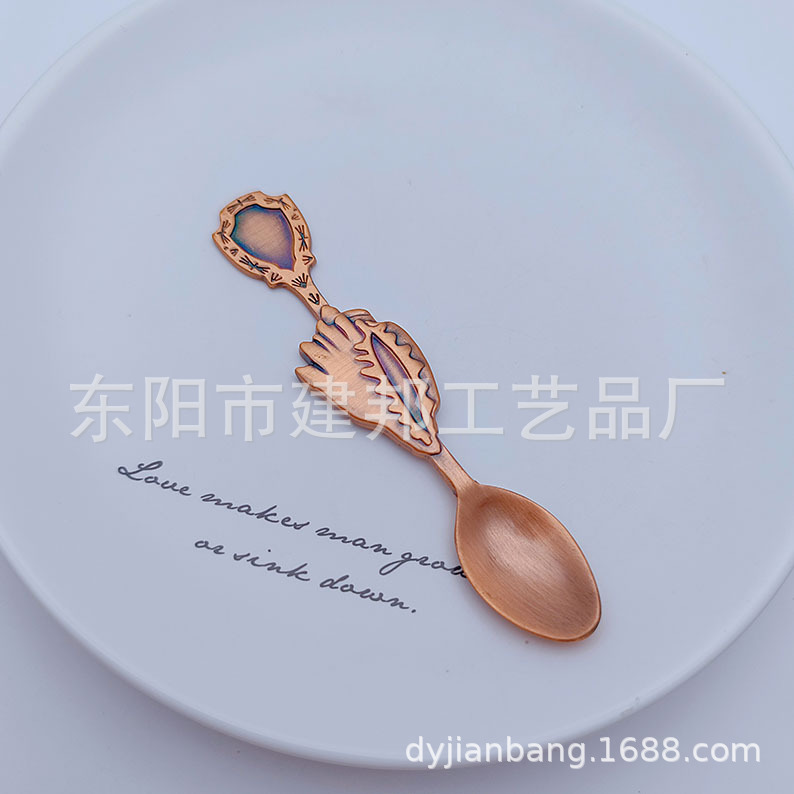 金属开瓶器旅游纪念品美国US挂件钥匙扣开瓶器锌合金勺子详情15
