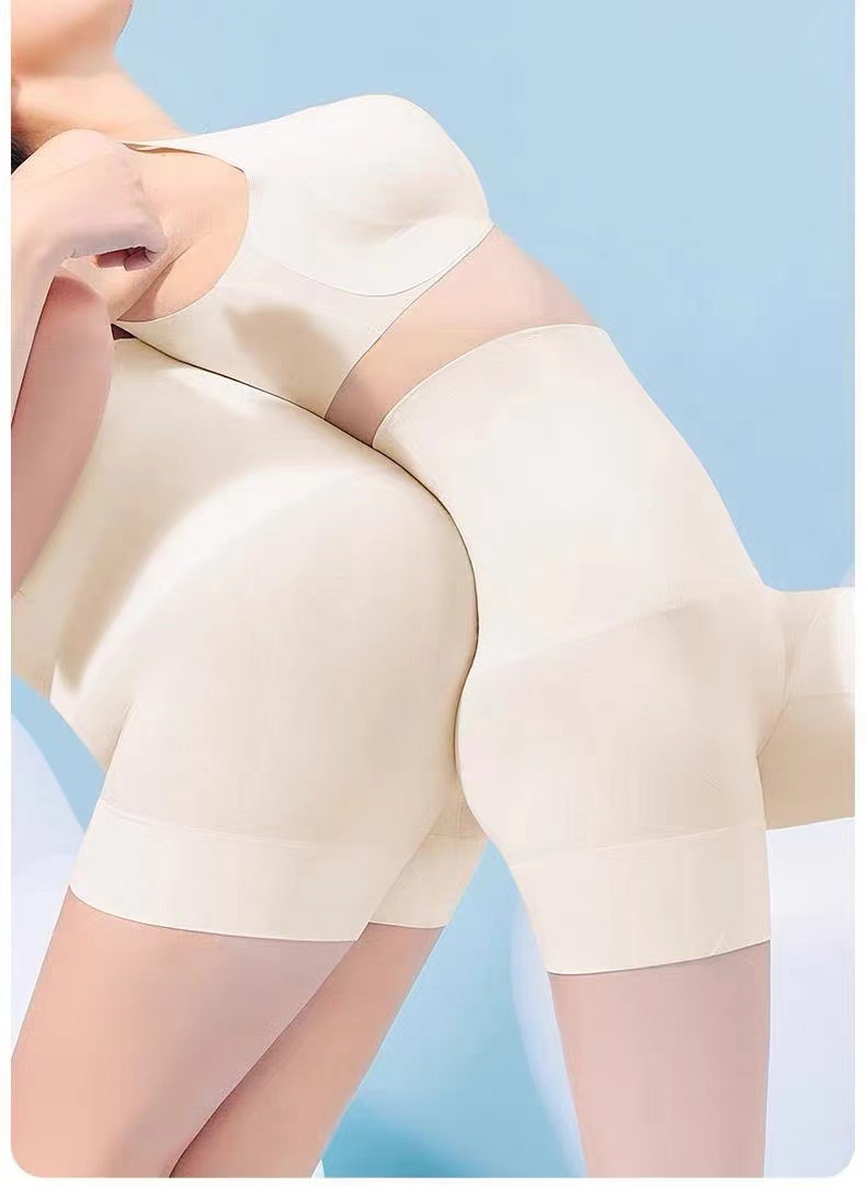 曲线 主义7A裸氨无缝收腹提臀裤 3D蜜桃臀女士平角安全裤详情11