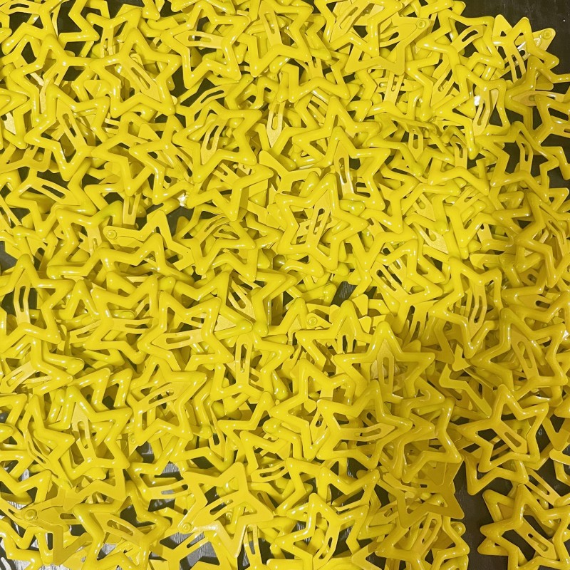 星星发夹y2k多巴胺卡子女儿童配饰头饰bb刘海夹五角星鸭嘴夹批发详情30