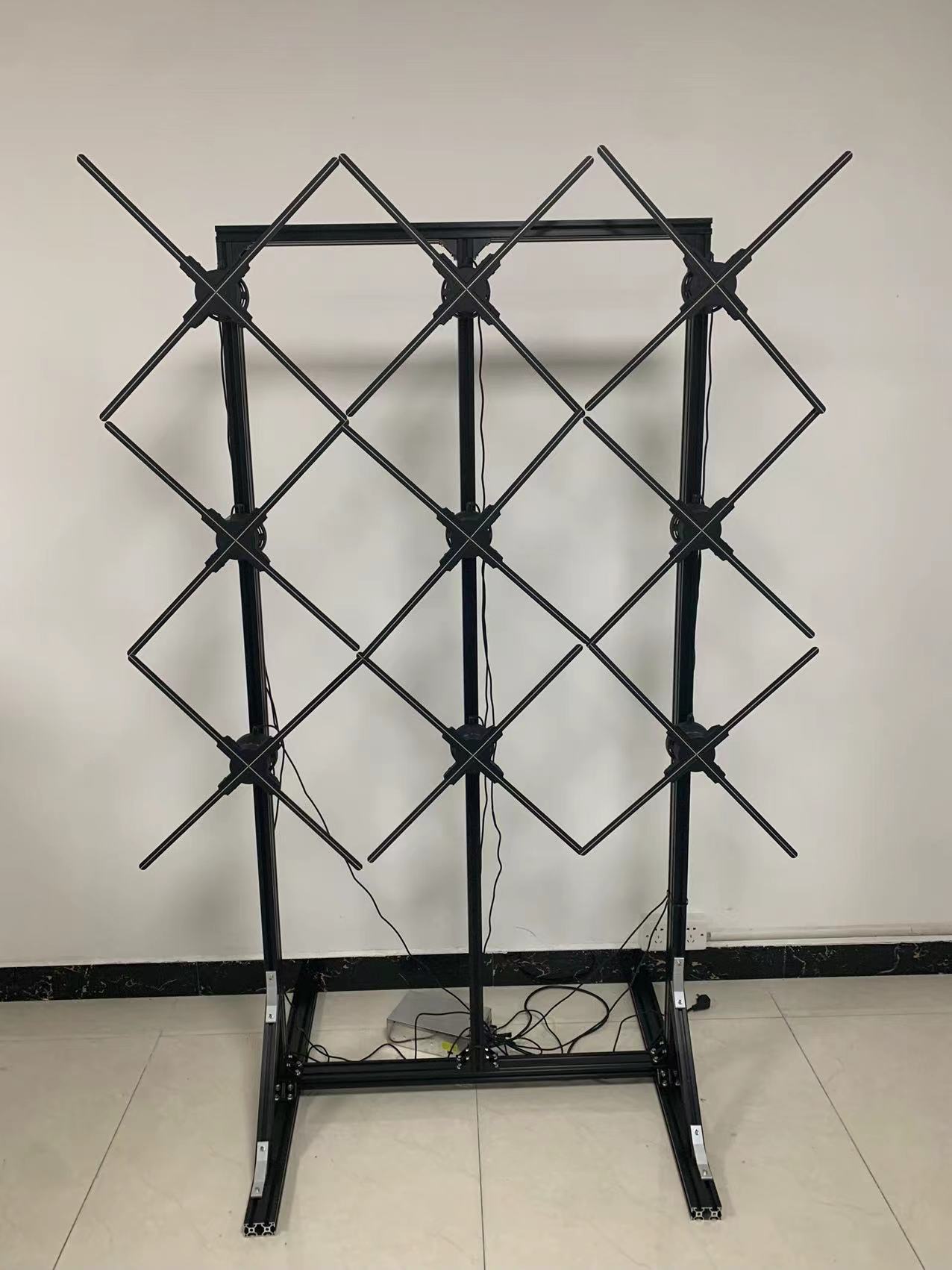 The source factory of the third-generation 3D holographic advertising machine, 56CM holographic projector, WIFI, mobile phone APP and multi-screen splicing pic 11