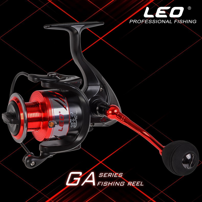 28098 LEO/ LeOU [GA Series Metal Spinning Wheel Fishing Gear] Metal rocker arm Aluminum alloy line cup fishing gear pic 11