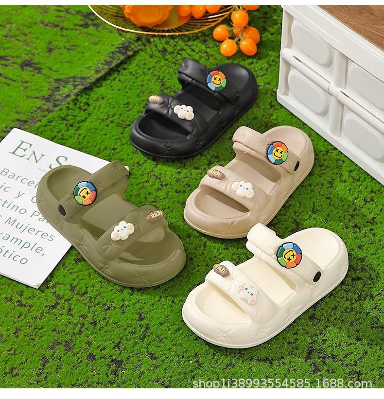 女式拖鞋夏季新款防滑女款踩屎感凉鞋女士凉拖女夏外穿厚底凉拖鞋详情6