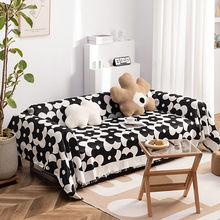 特价清仓甩货双面沙发垫巾防尘全盖布线毯万能沙发套罩ins网红毯详情13