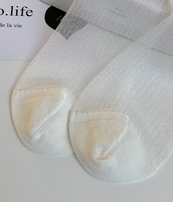 卡丝袜子女春夏薄中筒 女士夏季玻璃丝网眼透气长袜 诸暨水晶袜详情12