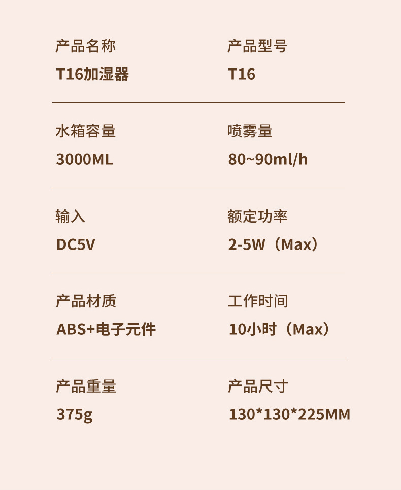 厂家热销HOLDMAY候美 双喷加湿器大容量详情14