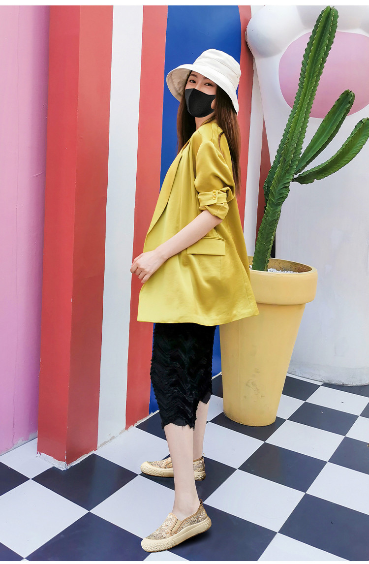 2024春夏新款厚底渔夫鞋休闲真皮单鞋女透气平底鞋女一脚蹬女鞋潮详情18