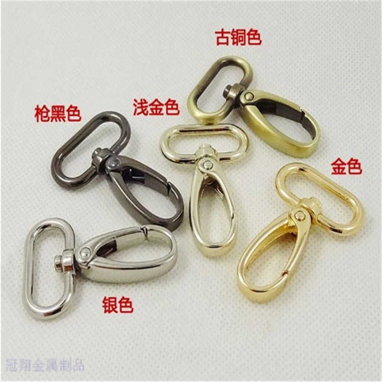 Direct sales of luggage hardware accessories from the manufacturer, with a large quantity of stock available, including lobster buckles, alloy dog buckles, hook buckles, and hook buckles pic 7