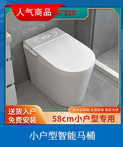 小户型马桶酒店工程馬虹吸式无水压抽大冲力一体普通坐便器Toilet详情7