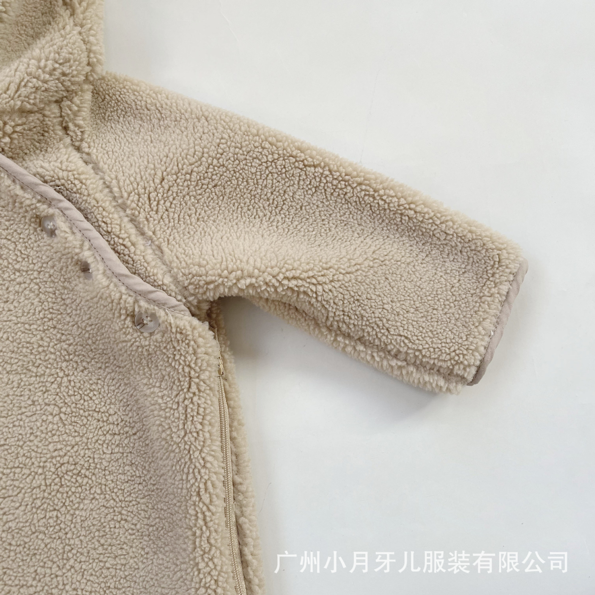 MiniCowMother cute floral imitation lambskin one-piece coat for boys, girls and children, solid-colored cotton coat for children pic 26