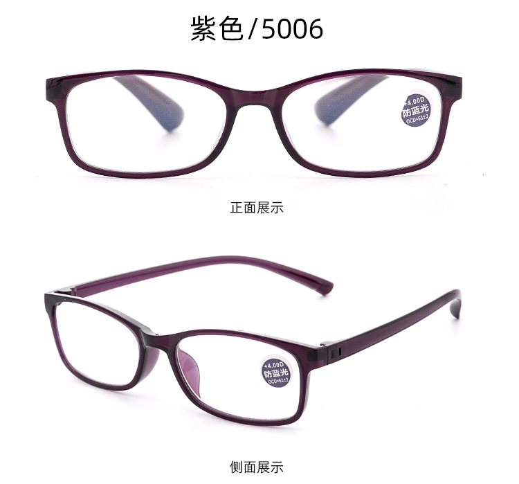 5002/5003/TR90 anti-blue light light bouncing reading glasses, fashionable reading glasses, comfortable street stall reading glasses wholesale pic 13