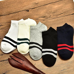 厂家直供点胶瑜伽袜 涤棉防滑跨境男士船袜 早教男士防滑运动袜子详情2