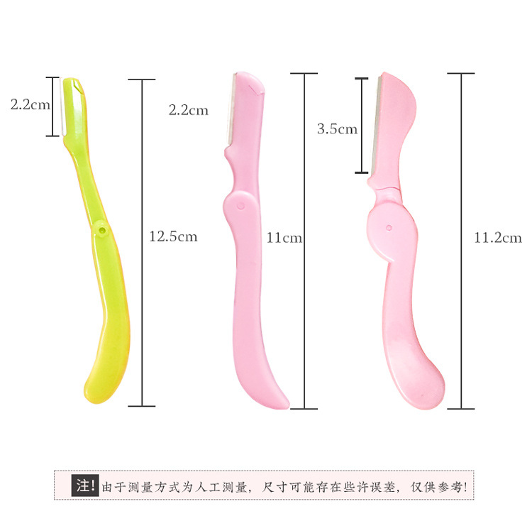 Wholesale stainless steel sharp eyebrow trimmers, makeup eyebrow trimmers, hair trimmers, eyebrow trimmers and beauty tools from the manufacturer pic 4