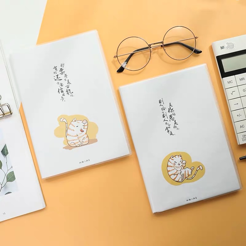 New transparent rubber-covered notebooks, notebooks, and stationery are available for wholesale at the two-yuan store pic 3