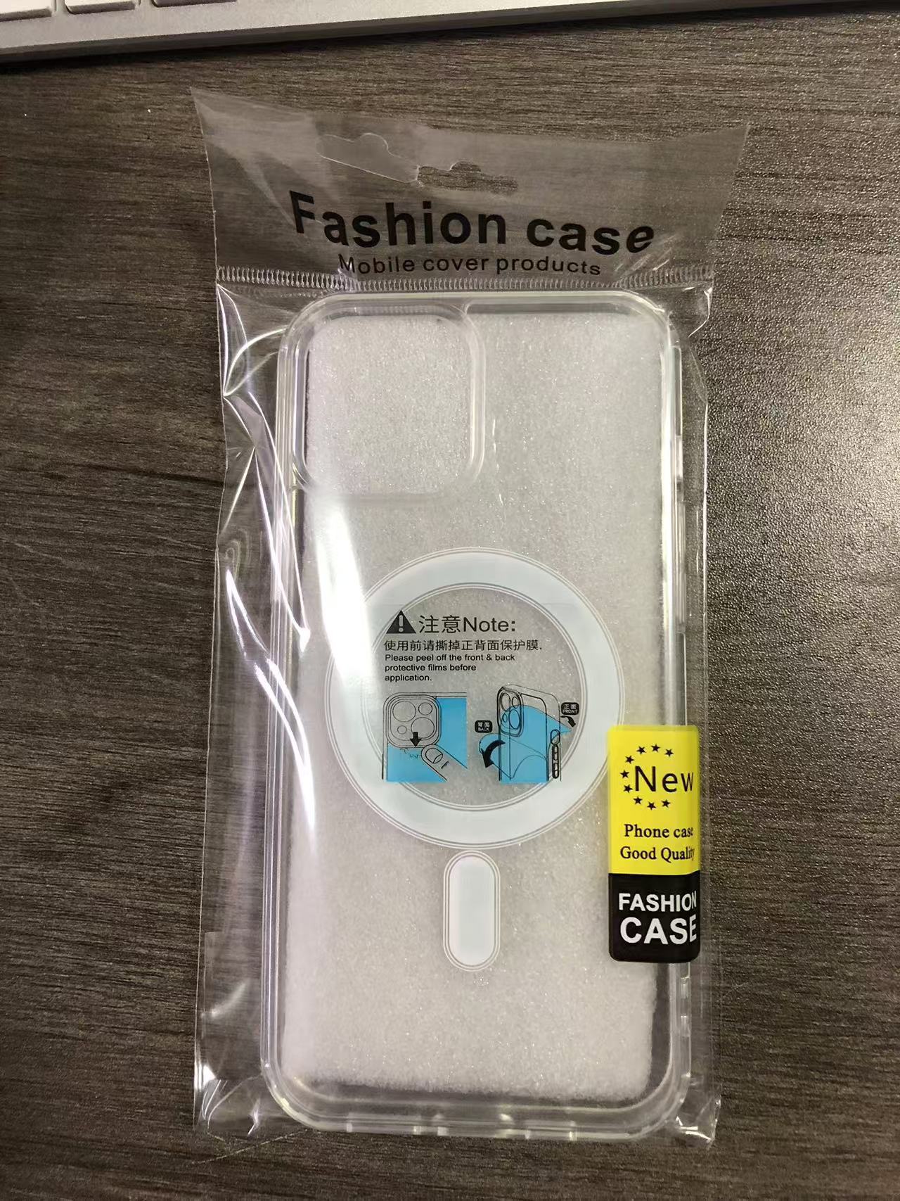 适用苹果16手机壳MagSafe透明15promax二合一16pro磁吸手机套15详情15