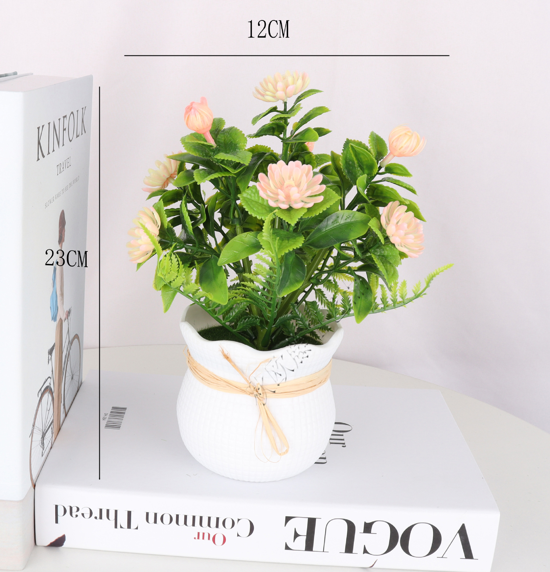 Artificial green plant potted plants/artificial bonsai/artificial flower creative interior small ornaments/Direct sales from Amazon factory pic 5