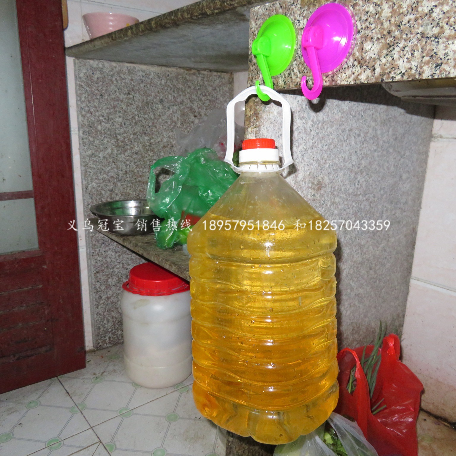 Seamless transparent hook wall-mounted, 6cm no-drilling adhesive hook, strong wall adhesive, nail-free small hook manufacturer pic 37