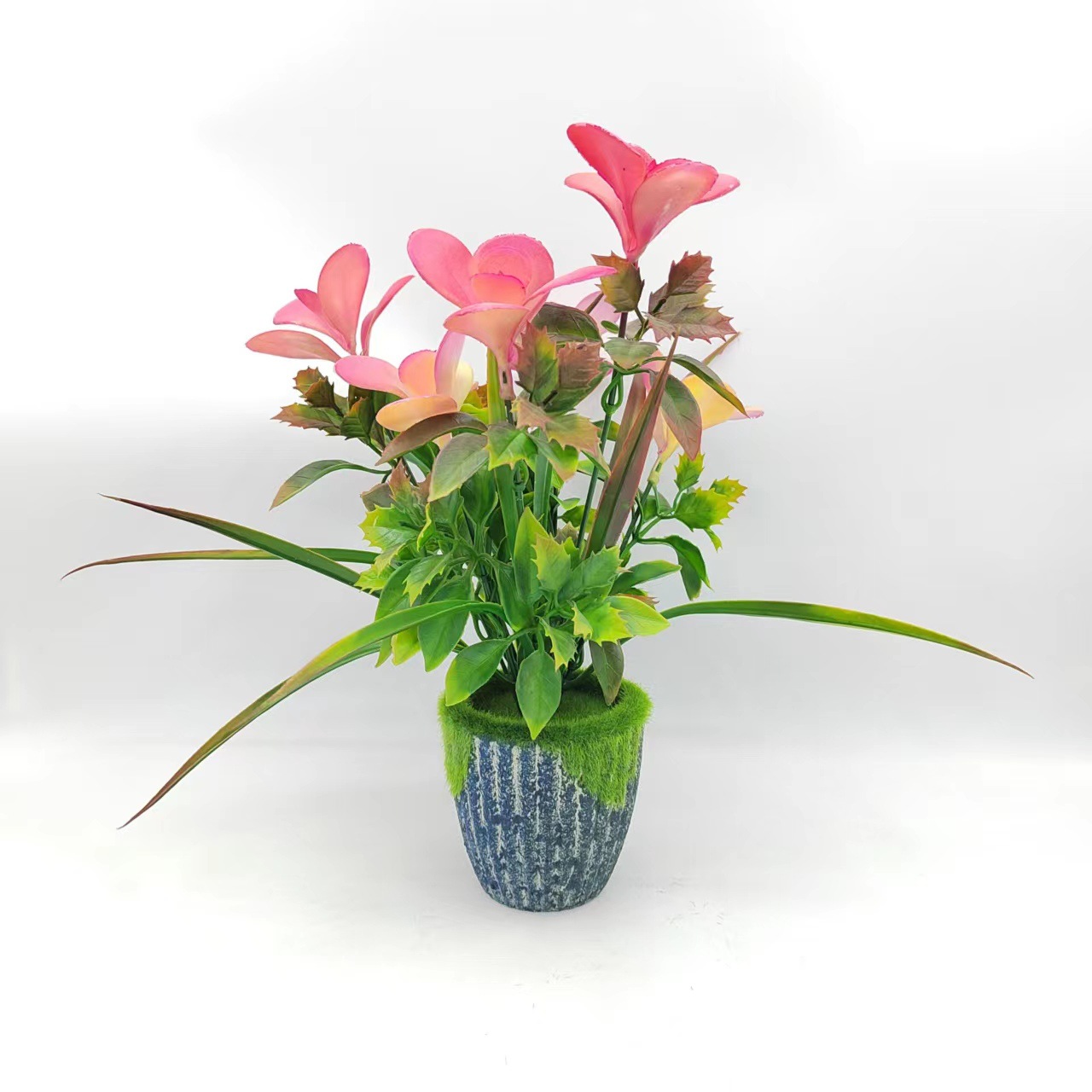 Hongsheng Simulation Craft home beautification and decoration ornaments, simulation flowers, hotel shooting ornaments and props, garden artificial flowers pic 2