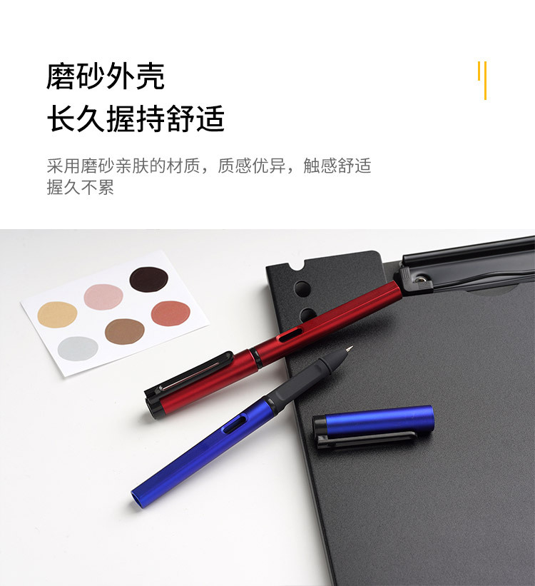 Customized creative gel pens, LOGO signature pens, spray-painted carbon pens, enterprise advertising customized pens, wholesale visual ink pic 7