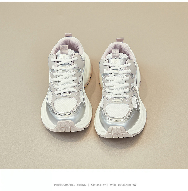 ins韩版新款老爹鞋女2024秋季学生跑步运动厚底增高休闲街拍Y5503详情22