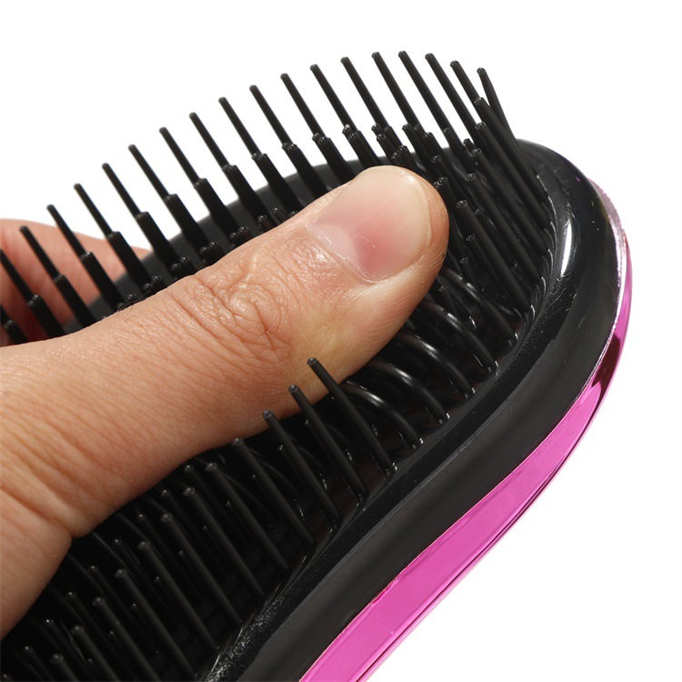 【 Small Wholesale 】 Popular electroplated princess hair comb for smooth hair in foreign trade pic 6