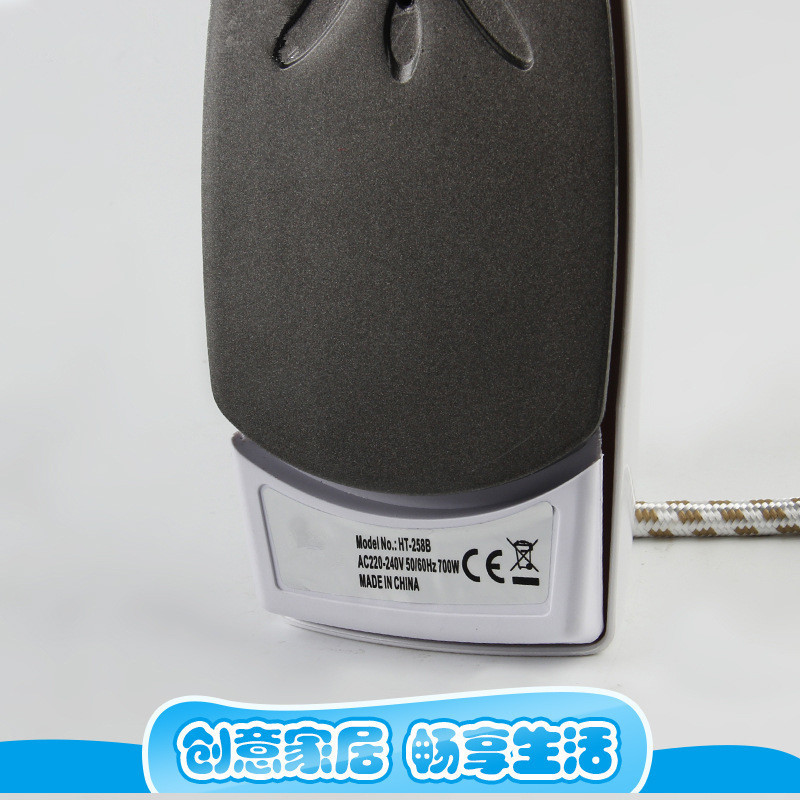 Folding travel home steam iron, handheld mini electric iron, small portable ironing machine for clothes pic 8