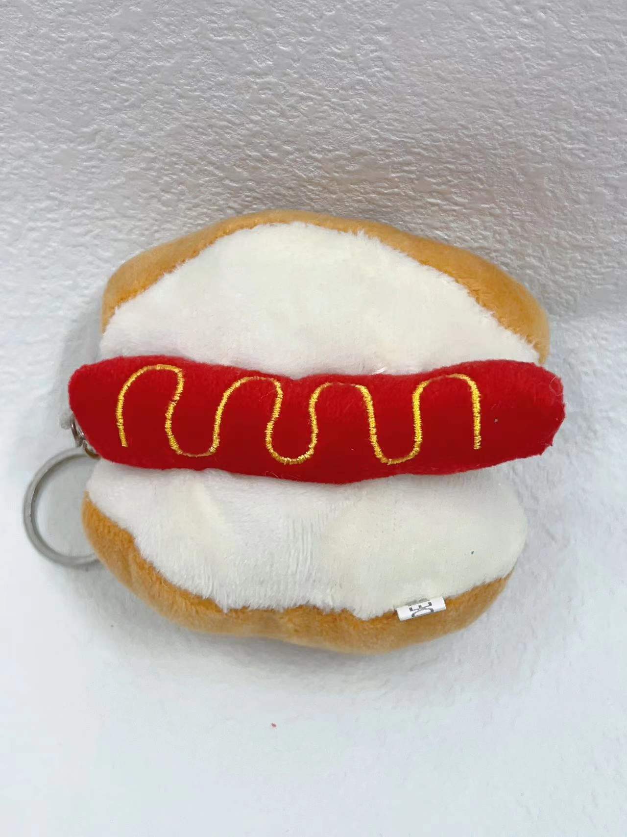Cartoon hamburger fries, plush toys, keychains, pendants, claw machines, dolls, girls' gifts, plush toys wholesale pic 6