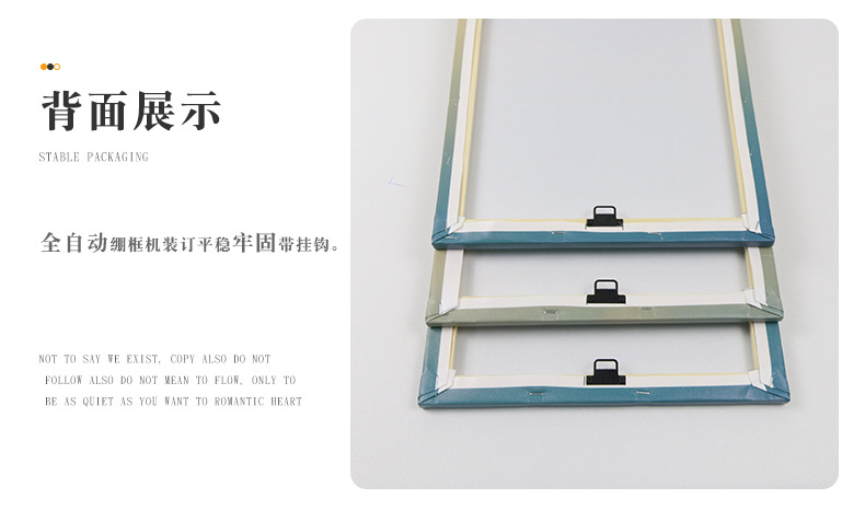 Wholesale of living room decorative paintings, frameless canvas paintings, spray-painted bedroom bedside murals, entrance wall paintings, five-line paintings, core cross-border paintings pic 16