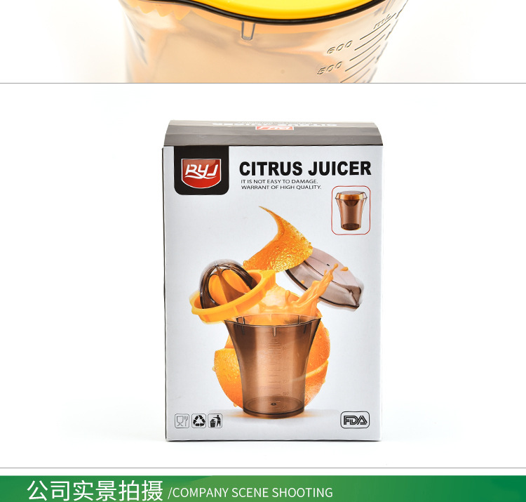 Factory direct sales manual juicer with graduated measuring cup, fruit juicer, simple orange and lemon juicer cup pic 10