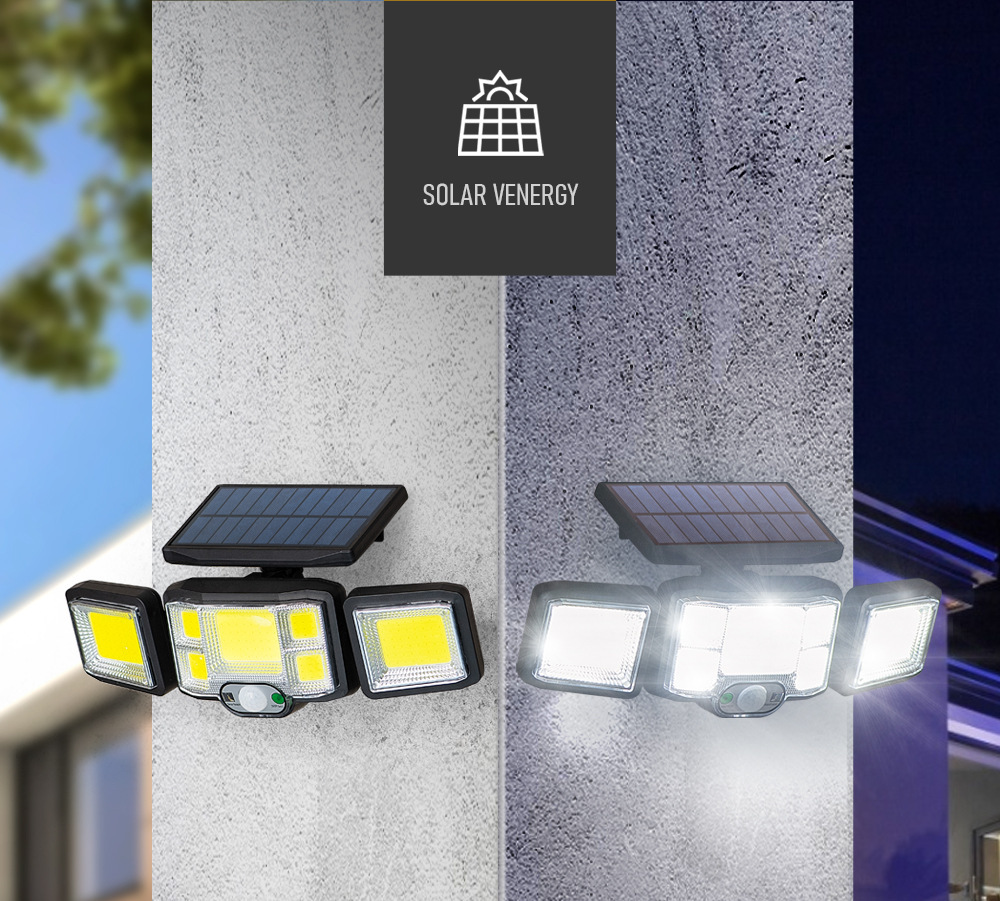 The manufacturer supplies 2021 solar lamps, outdoor human body sensor wall lamps, household garden lamps, fence lighting and street lamps pic 3