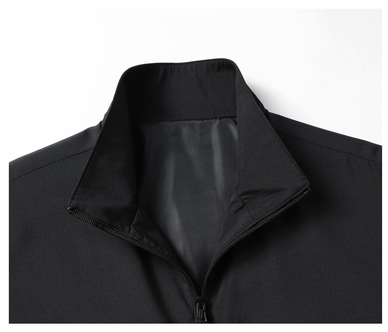 秋冬加绒加厚夹克男立领休闲商务男士好搭外套男大码运动户外男装详情6