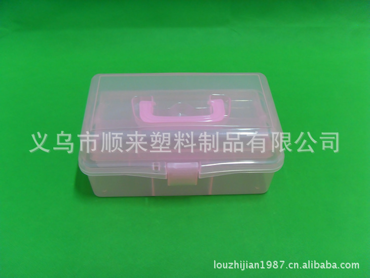 供应 多层透明整理箱 13寸塑料工具箱 多功能G560详情7
