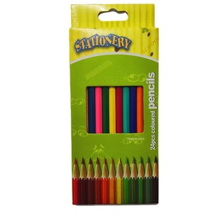 木质油性12色彩铅套装儿童美术绘图画画涂鸦填色鲜艳彩色铅笔批发详情1