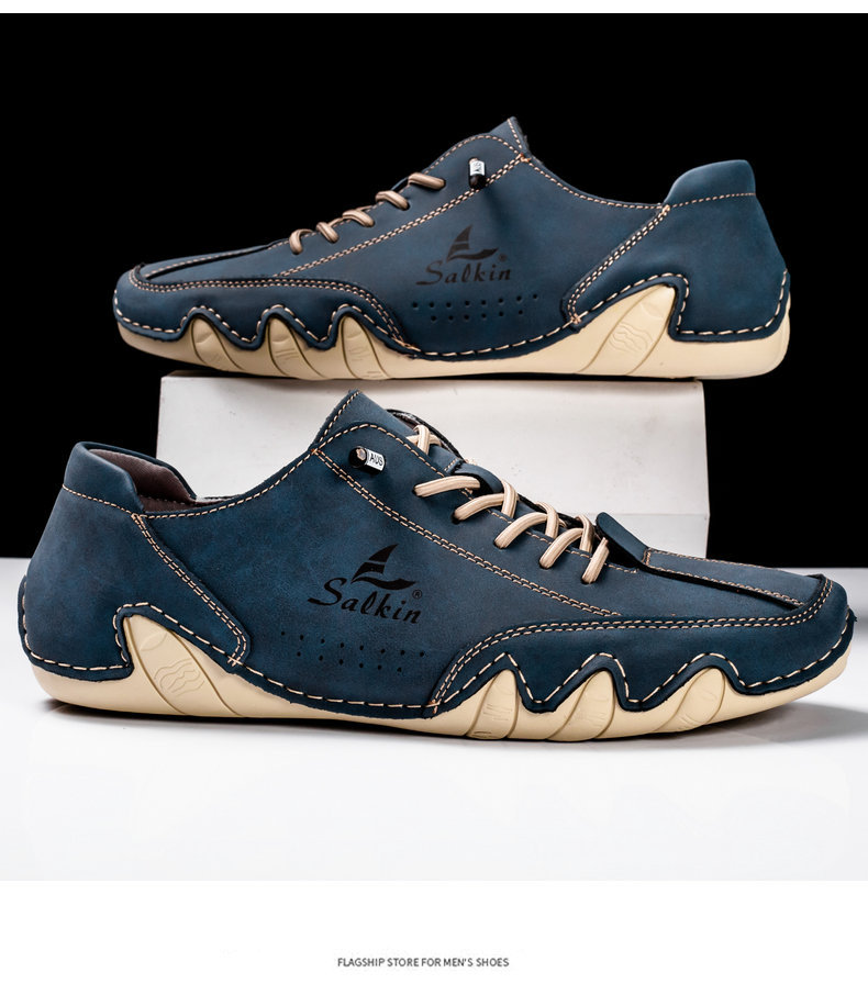 跨境爆款帆船鞋男鞋低帮男士休闲鞋子马丁鞋男八爪鱼男鞋大码鞋子详情22