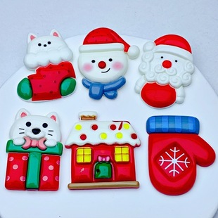 食玩甜甜圈DIY树脂饰品配件奶油胶挂件配饰儿童发夹发饰材料批发详情7