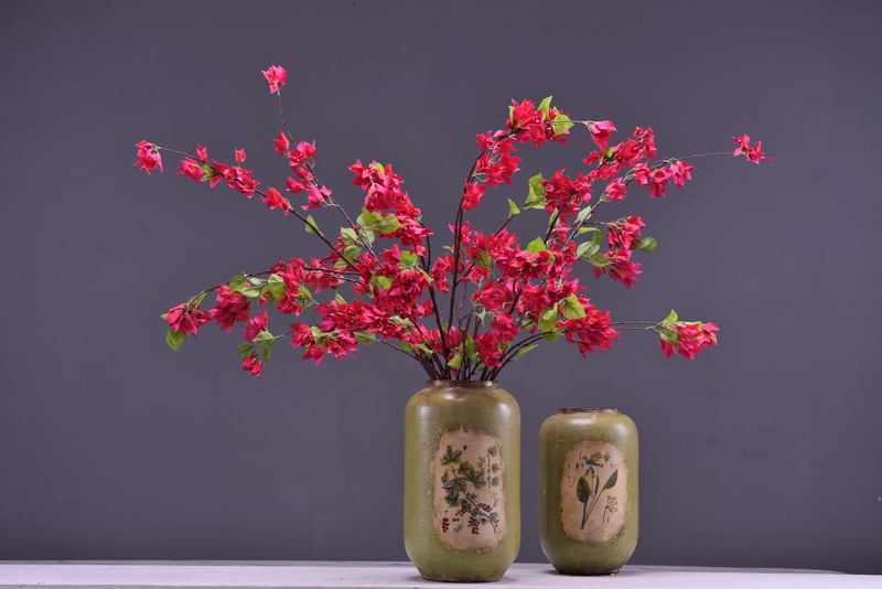 Wholesale of high-end artificial flowers such as long-branch bougainvillea, ins popular soft decoration artificial flowers, hotel lobbies and shopping mall decorations pic 19