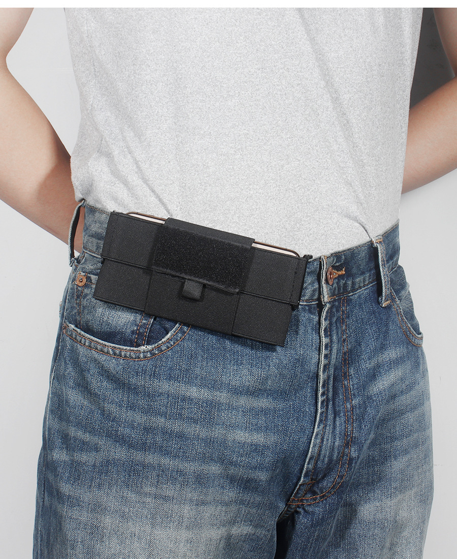 运动腰包跨境热采便携式弹力健身跑步腰包登山露营户外腰包详情2