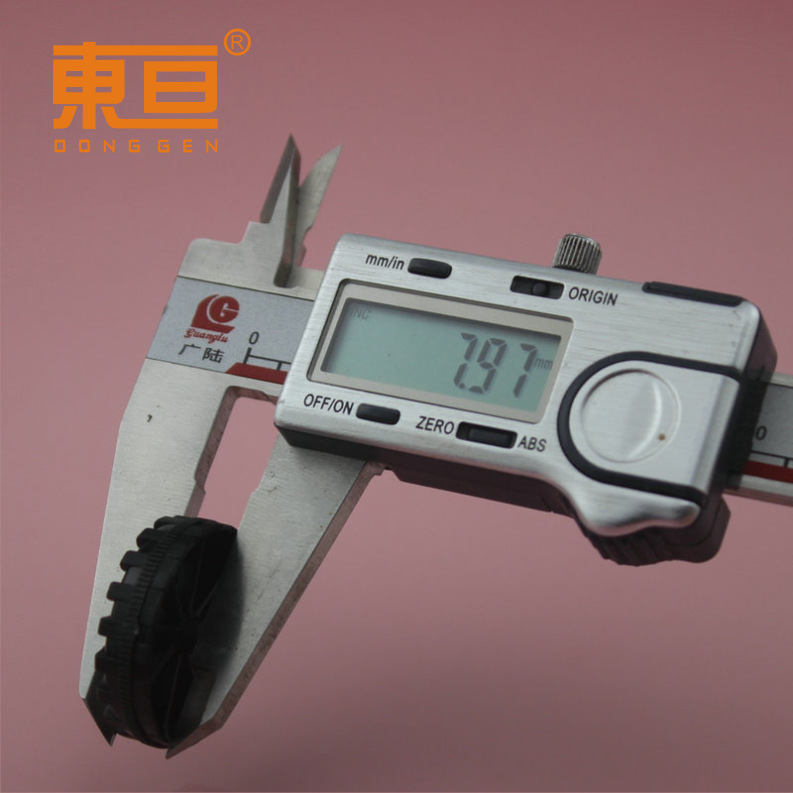 HB302.5AH thick black off-road plastic wheel, plastic wheel, toy wheel, brand-new material small production parts pic 4