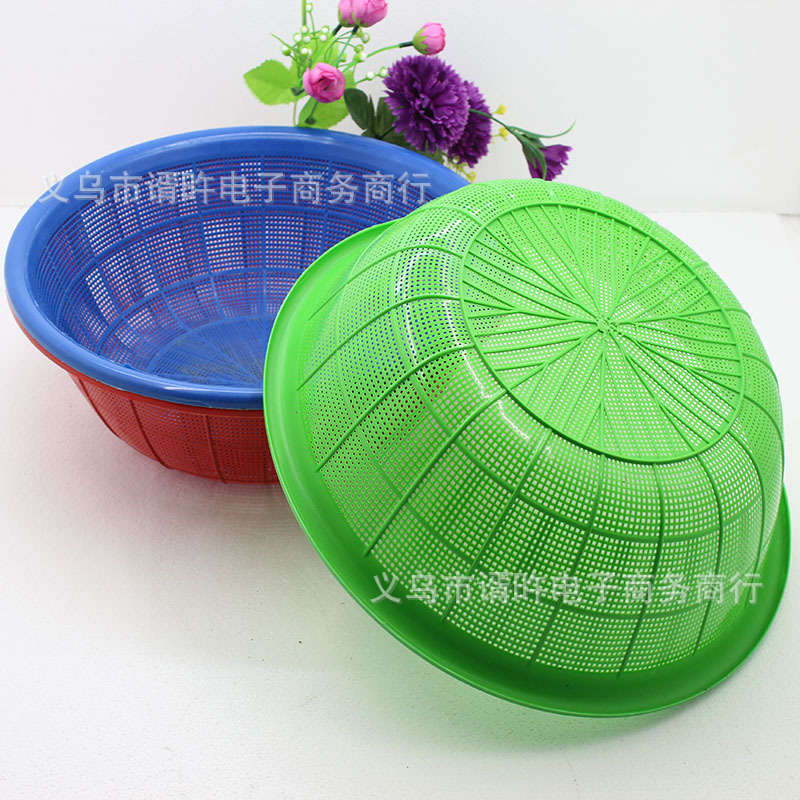 Factory direct sales of vegetable rice baskets, rice washing baskets, rice baskets for 2 yuan, daily necessities and general merchandise wholesale, street stalls, street stalls pic 11